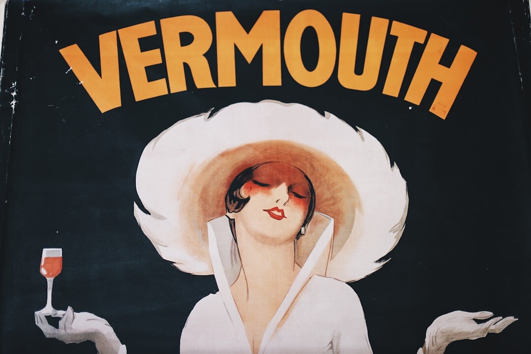 old french advertisement